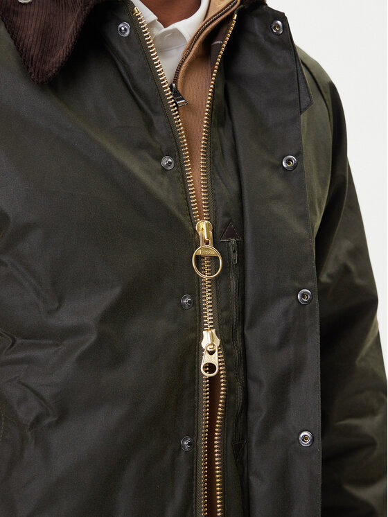Barbour Barbour Μπουφάν μεταβατικό MWX0017OL99 Πράσινο Regular Fit