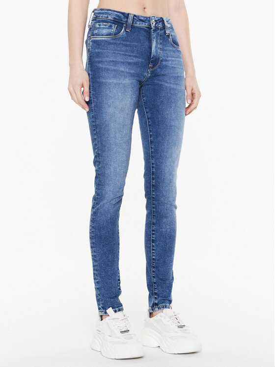 Pepe Jeans Jeans hlače Regent PL204171 Modra Skinny Fit