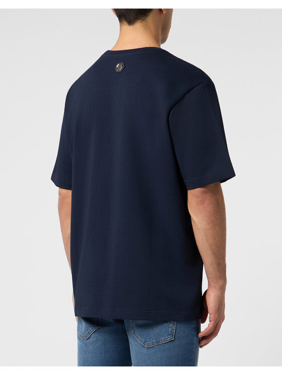 PHILIPP PLEIN PHILIPP PLEIN T-shirt 31309 Blu scuro Regular Fit