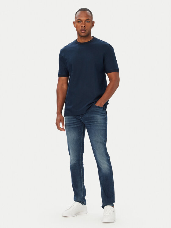 BOSS BOSS Póló H-Taut 88 50565325 Sötétkék Regular Fit