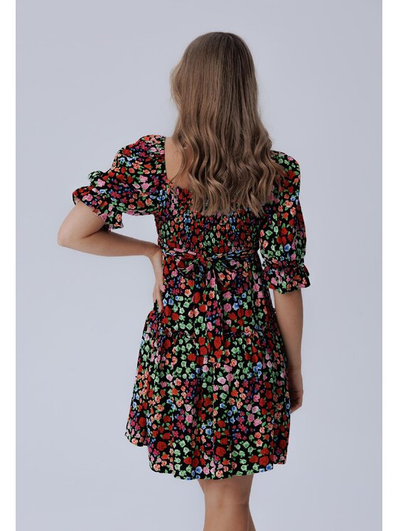 LAURELLA LAURELLA Každodenní šaty 4SS273 Barevná Regular Fit