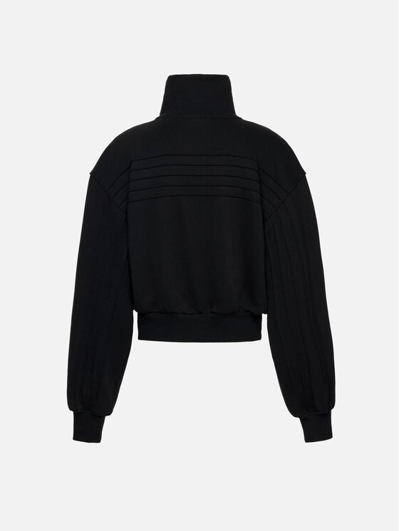 La Mania La Mania Felpa PIN Nero Basic Fit