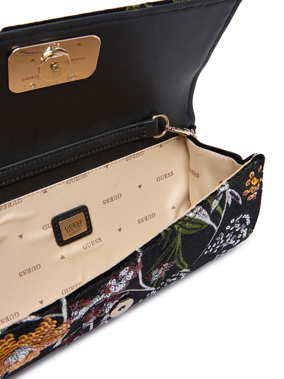 Guess Guess Kabelka Zalina Mini HWVE93 50720 Černá