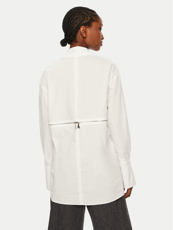 Patrizia Pepe Patrizia Pepe Marškiniai 8C0737/AH74-W103 Balta Regular Fit