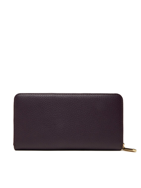 Coccinelle Coccinelle Великий жіночий гаманець MW5 Metallic Soft E2 MW5 11 04 01 Фіолетовий
