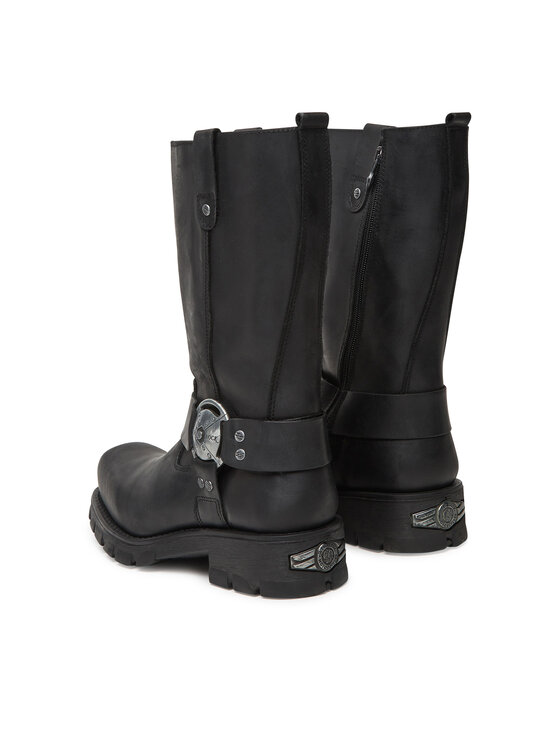 NEW ROCK NEW ROCK Csizma M-7610-S1 Fekete