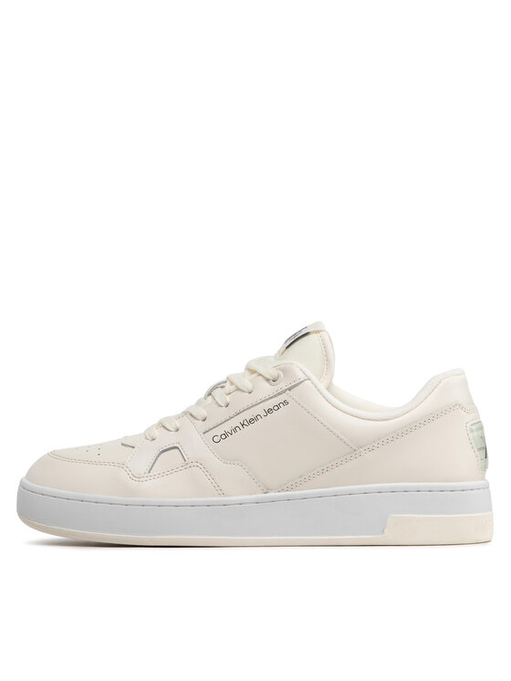 Calvin Klein Jeans Calvin Klein Jeans Сникърси Basket Cupsole Lacup Low YM0YM00497 Бежов