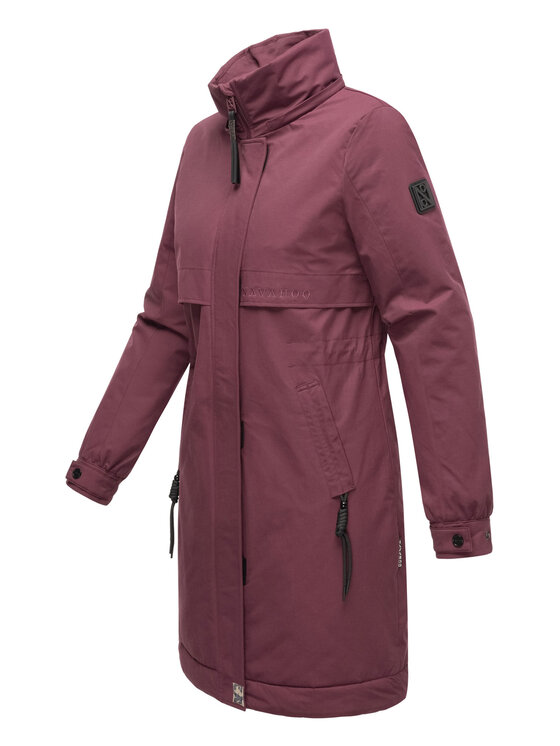 Navahoo Navahoo Kurtka zimowa Kaltwetterretter Bordowy Regular Fit