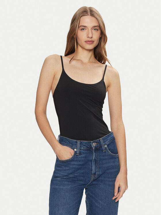 LAUREN RALPH LAUREN Top 4L0186 Čierna Slim Fit