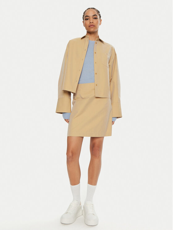 2NDDAY 2NDDAY Minirock Dannina 2245151229 Beige Regular Fit