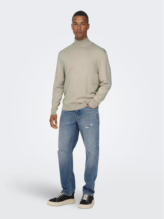 Only & Sons Only & Sons Ζιβάγκο 22020879 Μπεζ Regular Fit