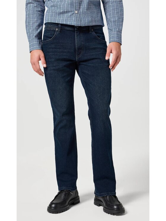 Wrangler Wrangler Jeansy Horizon Niebieski Bootcut Fit