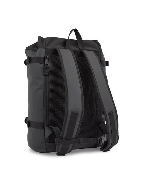 Tommy Jeans Tommy Jeans Раница Tjm Daily + Rolltop Backpack AM0AM12120 Черен