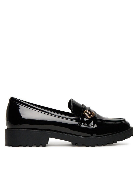 DeeZee Loafersy HXG2108-89 Czarny