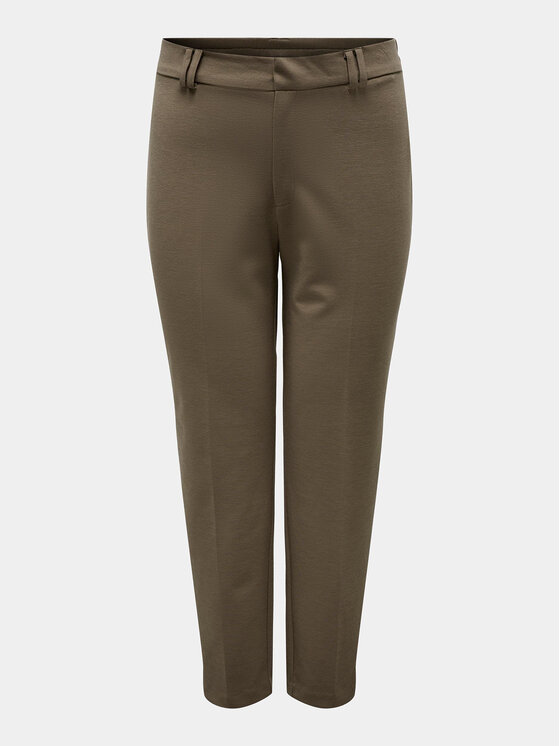 ONLY Carmakoma ONLY Carmakoma Chino Peach 15312306 Smeđa Slim Fit