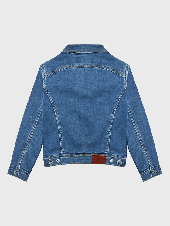 Pepe Jeans Pepe Jeans Džínsové šortky New Berry PG401046JR7 Modrá Regular Fit
