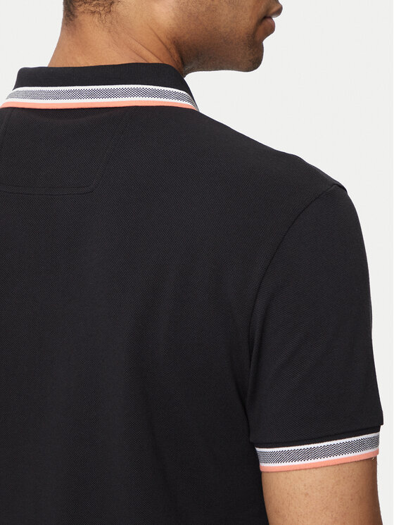 BOSS Boss Polo Paddy 50469055 Czarny Regular Fit