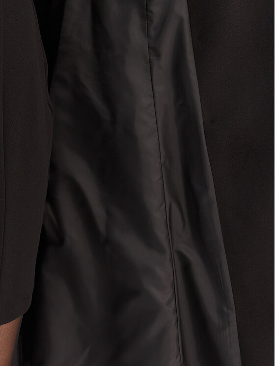 Rinascimento Rinascimento Преходно палто CFC0126730003 Черен Regular Fit