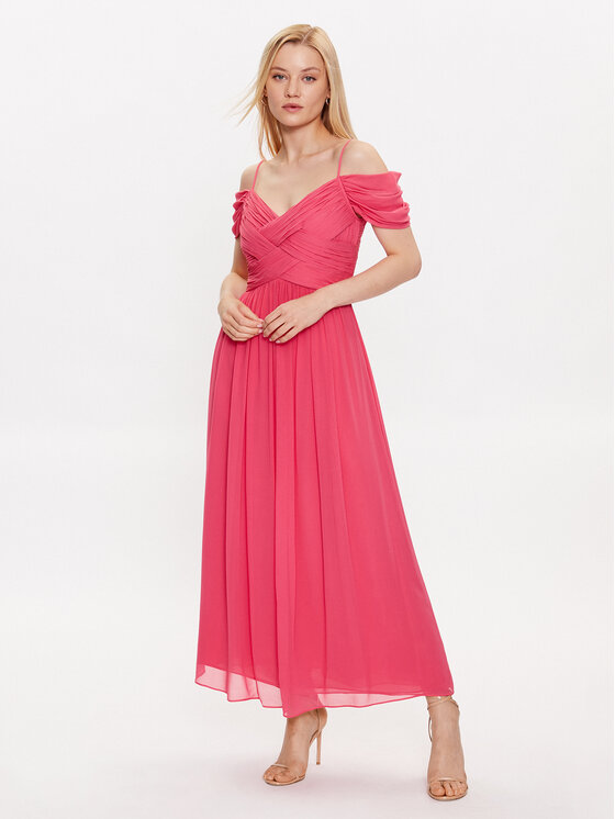 Luisa Spagnoli Luisa Spagnoli Kokteilinė suknelė Palagio 539672 Rožinė Regular Fit