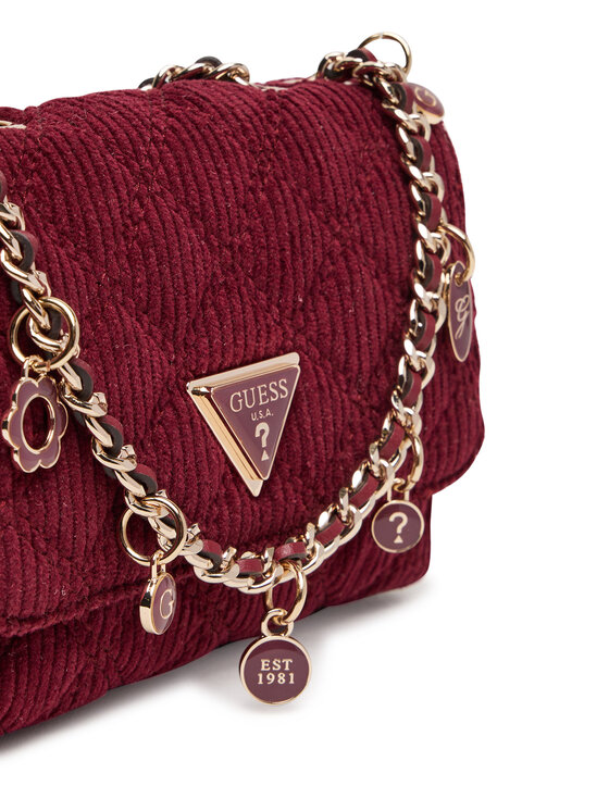 Guess Guess Käekott Giully II Mini HWCG96 73740 Bordoopunane