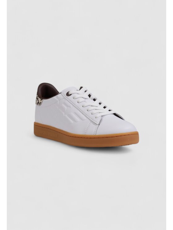 EA7 Emporio Armani EA7 Emporio Armani Sneakersy LOGO RIALZATO Beżowy
