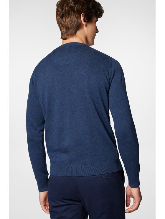 Próchnik Próchnik Sweter PM8 SW073224000009 Granatowy Regular Fit