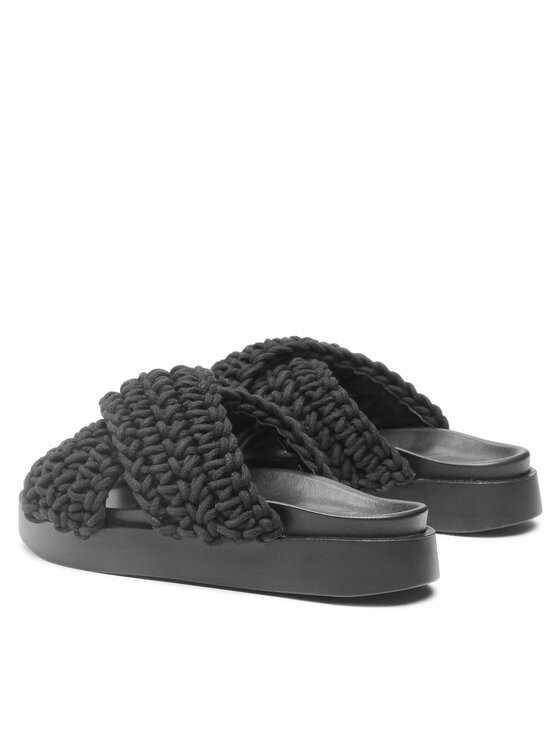 Inuikii Inuikii Natikače Woven 70104-105 Crna