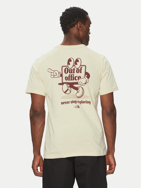 The North Face The North Face T-Shirt NF0A8C303X41 Μπεζ Relaxed Fit