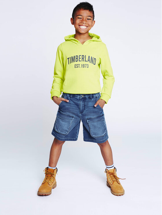 Timberland Timberland Kratke traperice T24C21 S Plava Regular Fit