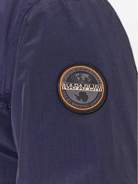 Napapijri Napapijri Übergangsjacke Rainforest NP0A4HES Dunkelblau Regular Fit