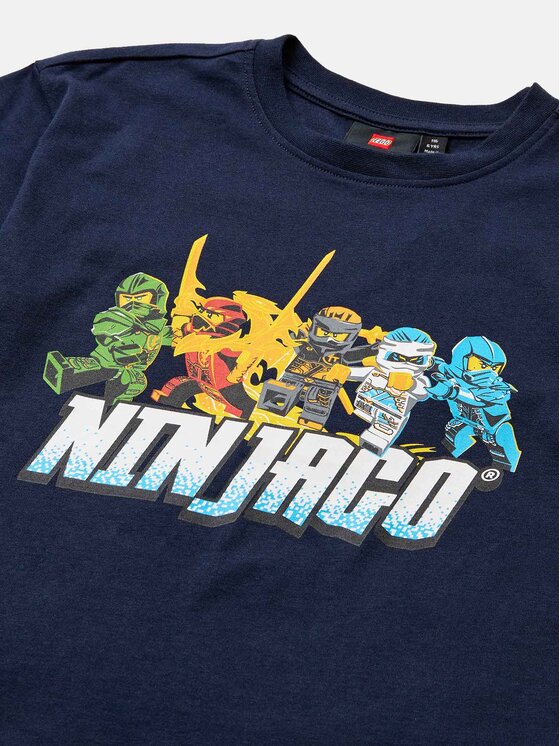 LEGO LEGO T-Shirt Ninjago 12011417 Granatowy Regular Fit