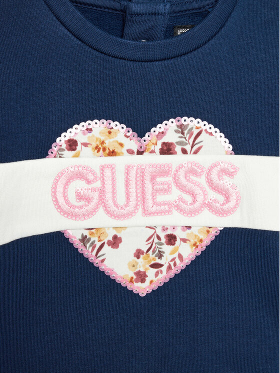 Guess Guess Melegítő A4BG00 KAX73 Sötétkék Regular Fit