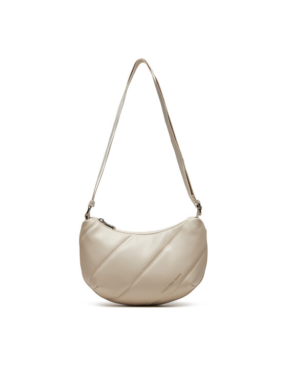 Calvin Klein Jeans Calvin Klein Jeans Ročna torba Quilted Crescent Cb Bag24 K60K612370 Écru