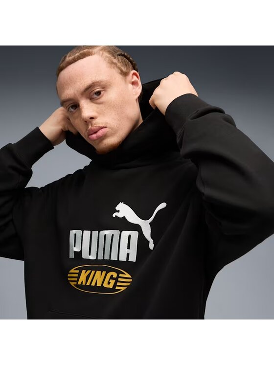 Puma Puma Bluza 634409 Czarny Regular Fit