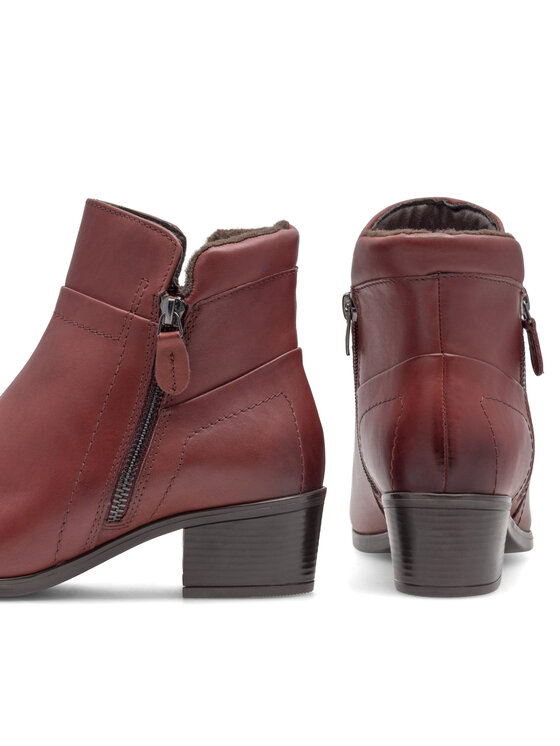 Go Soft Go Soft Stiefeletten EST-GUSTA-11 Dunkelrot