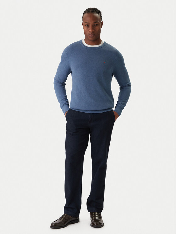 Tommy Hilfiger Tommy Hilfiger Светр Essential MW0MW36347 Голубий Regular Fit