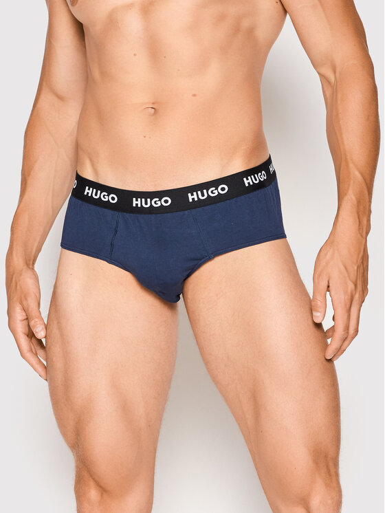 HUGO Hugo 3 darab készlet Hipbrief 50469763 Sötétkék