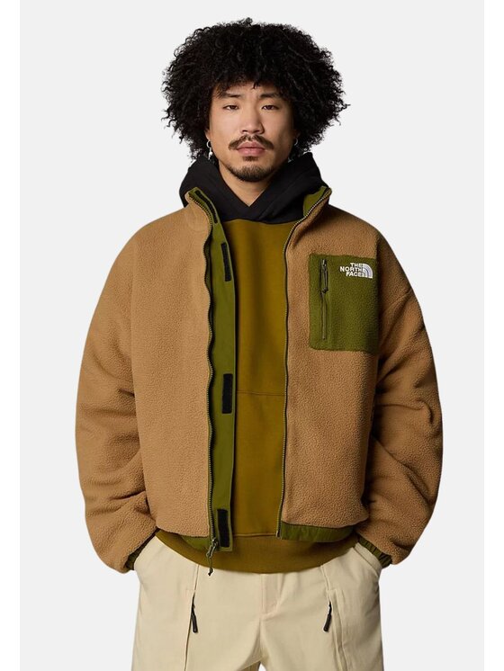 The North Face The North Face Kurtka zimowa M YUMIORI REV JKT Zielony Oversize