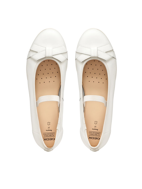 Geox Geox Ballerine Jr Plie' J6555A 00085 C1000 D Bianco