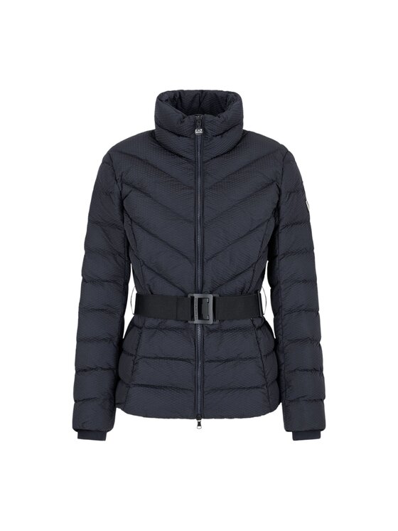 Kurtka puchowa EA7 Emporio Armani, Rozmiar M, Granatowy, 6DTB11-TNGCZ-1562