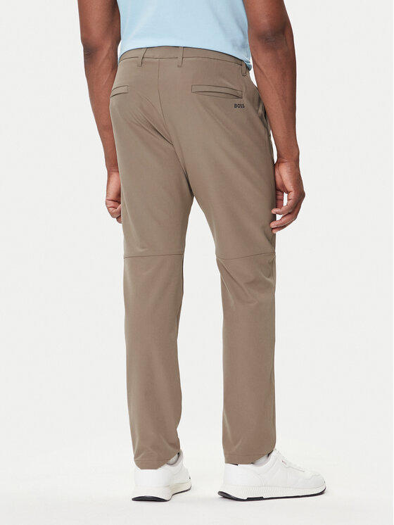 BOSS BOSS Spodnie materiałowe T_Commuter 50534303 Zielony Slim Fit