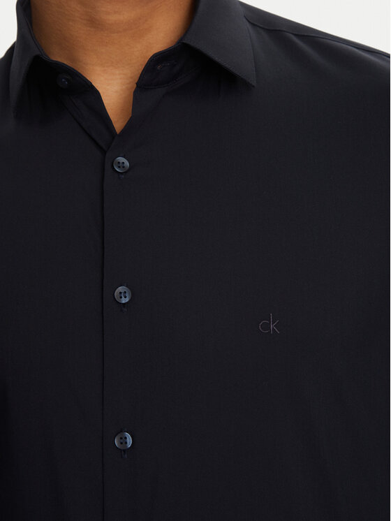 Calvin Klein Calvin Klein Koszula K10K114356 Granatowy Regular Fit