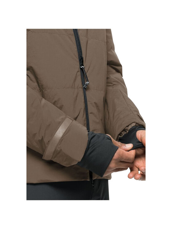 Jack Wolfskin Jack Wolfskin Kurtka przejściowa Jack Wolfskin Bike Commute Ins Jkt M Brązowy Regular Fit