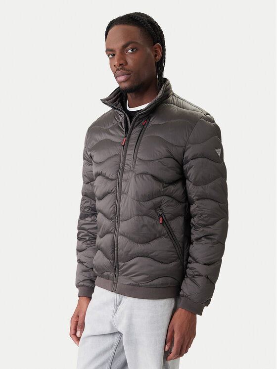 Guess Guess Übergangsjacke M6RL0M WDQ52 Grau Regular Fit