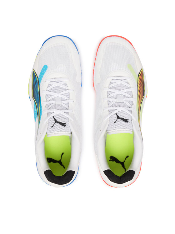 Puma Puma Halové topánky Accelerate Turbo 4 Game On 108888 01 Biela