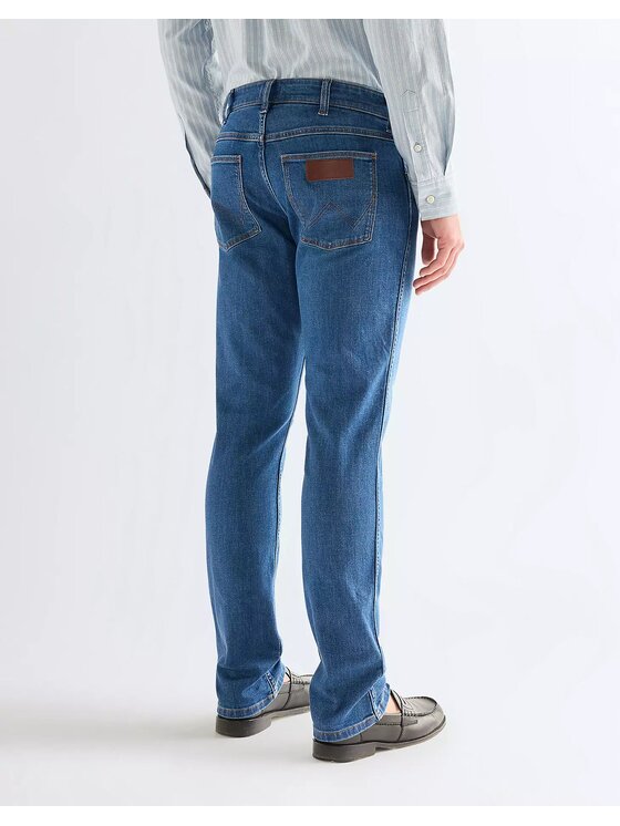 Wrangler Wrangler Jeansy GREENSBORO Niebieski Straight Leg