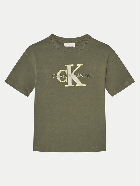 Calvin Klein Jeans Calvin Klein Jeans T-särk IB0IB02361 Roheline Regular Fit