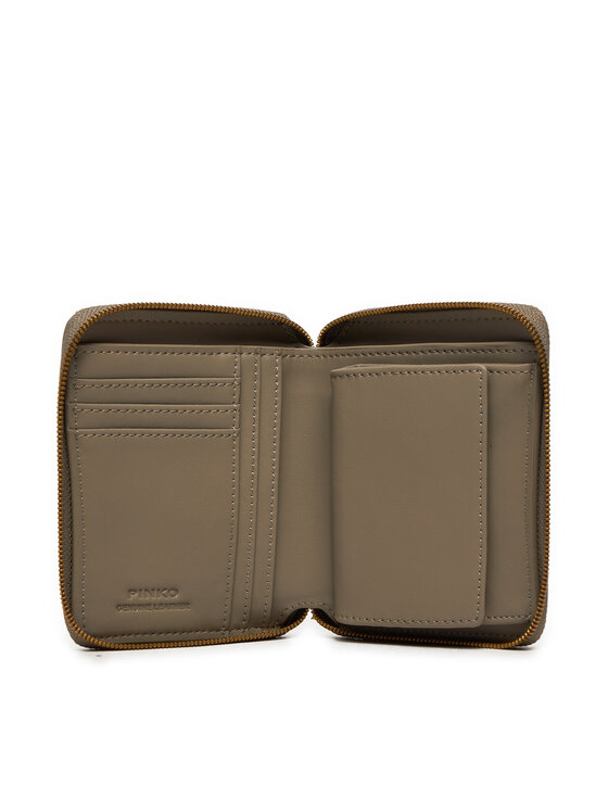 PINKO PINKO Portafoglio Taylor Zip Around AI 24-25 PCPL 100249 A0F1 Beige