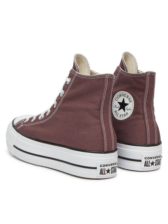 Converse Converse Teniși Chuck Taylor All Star Lift Platform A10646C Vișiniu