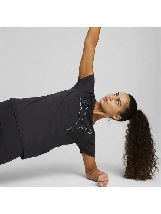 Puma Puma T-Shirt 522420 Czarny Regular Fit